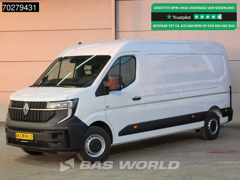 Renault Master 130pk 2025 Model! L3H2 Camera Carplay LED Airco Cruise Parkeersensoren L3 12m3 Airco Cruise control - Суцільнометалевий фургон: фото 1 Renault Master 130pk 2025 Model! L3H2 Camera Carplay LED Airco Cruise Parkeersensoren L3 12m3 Airco Cruise control - Суцільнометалевий фургон: фото 1