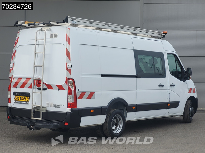 Renault Master 130pk Dubbel Cabine Dubbellucht L3H2 3,5t Trekhaak Airco Cruise Imperiaal Werkplaatsinrichting Euro6 DC Doka Mixto 8m3 Airco Trekhaak - Суцільнометалевий фургон: фото 3 Renault Master 130pk Dubbel Cabine Dubbellucht L3H2 3,5t Trekhaak Airco Cruise Imperiaal Werkplaatsinrichting Euro6 DC Doka Mixto 8m3 Airco Trekhaak - Суцільнометалевий фургон: фото 3