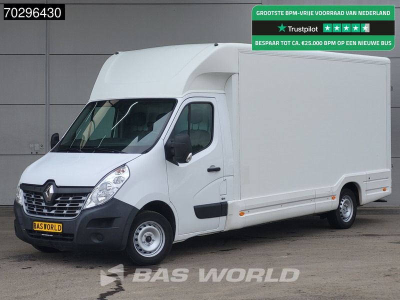 Renault Master 145PK 456cm Bakwagen Achterdeuren Airco Cruise Euro6 Meubelbak Koffer Airco Cruise control - Фургон з закритим кузовом: фото 1 Renault Master 145PK 456cm Bakwagen Achterdeuren Airco Cruise Euro6 Meubelbak Koffer Airco Cruise control - Фургон з закритим кузовом: фото 1
