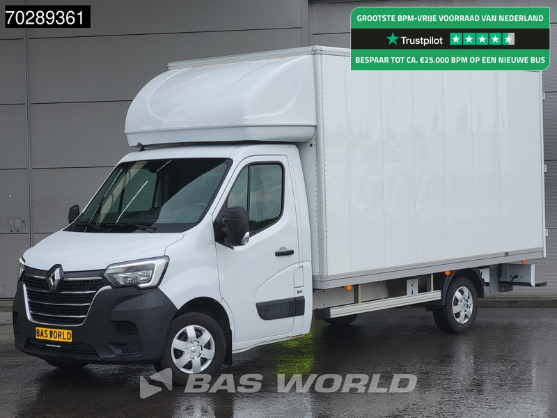 Renault Master 145PK Bakwagen Achterdeuren Navi LED Airco Euro6 Meubelbak Koffer 21m3 Airco - Фургон з закритим кузовом: фото 1 Renault Master 145PK Bakwagen Achterdeuren Navi LED Airco Euro6 Meubelbak Koffer 21m3 Airco - Фургон з закритим кузовом: фото 1