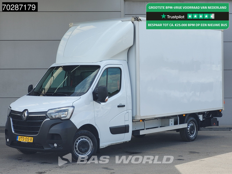 Renault Master 145PK MOTOR/ENGINE PROBLEM! D'Hollandia 1000kg Laadklep Zijdeur Bakwagen LED Airco Cruise Lat om Lat Euro6 Meubelbak Koffer 21m3 Airco - Фургон з закритим кузовом: фото 1 Renault Master 145PK MOTOR/ENGINE PROBLEM! D'Hollandia 1000kg Laadklep Zijdeur Bakwagen LED Airco Cruise Lat om Lat Euro6 Meubelbak Koffer 21m3 Airco - Фургон з закритим кузовом: фото 1