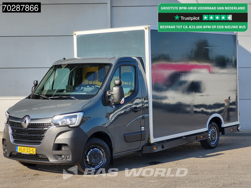 Renault Master 150PK Bakwagen Airco Cruise Luchtvering Meubelbak Plancher Verkoopwagen Foodtruck Paardenwagen 18m3 Airco Cruise control - Фургон з закритим кузовом: фото 1 Renault Master 150PK Bakwagen Airco Cruise Luchtvering Meubelbak Plancher Verkoopwagen Foodtruck Paardenwagen 18m3 Airco Cruise control - Фургон з закритим кузовом: фото 1