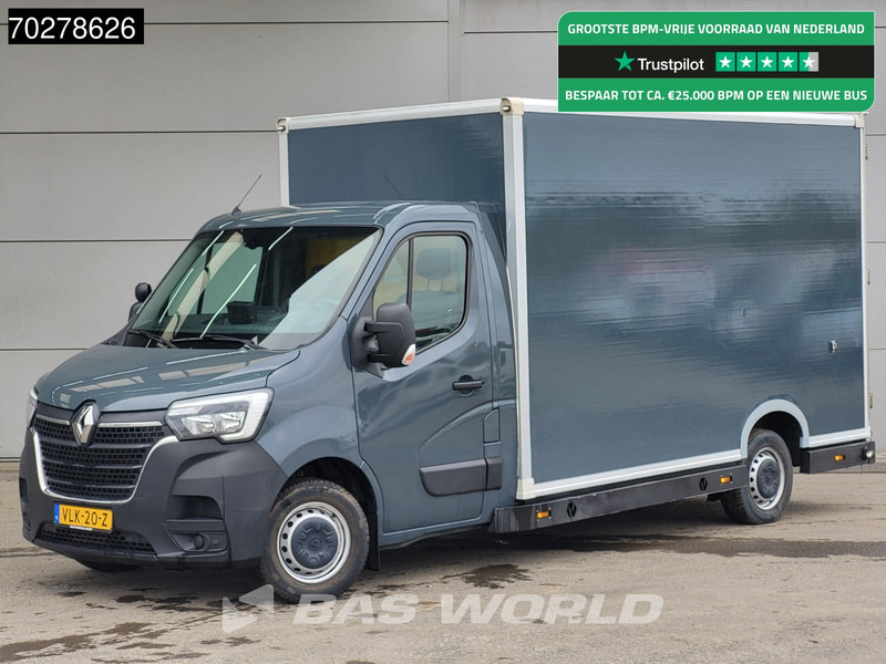Renault Master 150PK Bakwagen Airco Cruise Luchtvering Meubelbak Plancher Verkoopwagen Foodtruck Paardenwagen 18m3 Airco Cruise control - Фургон з закритим кузовом: фото 1 Renault Master 150PK Bakwagen Airco Cruise Luchtvering Meubelbak Plancher Verkoopwagen Foodtruck Paardenwagen 18m3 Airco Cruise control - Фургон з закритим кузовом: фото 1