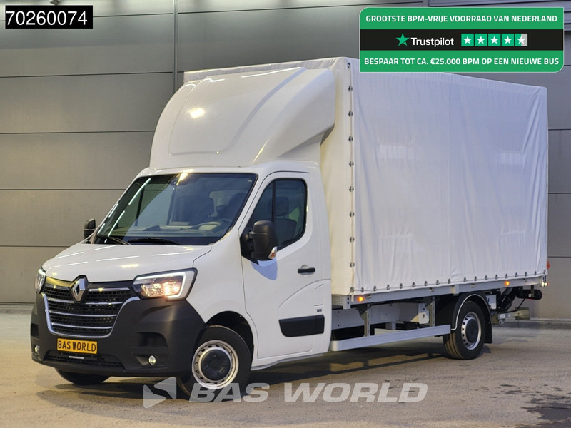 Renault Master 165PK Laadklep Schuifzeil Airco Cruise Bakwagen Meubelbak Zeilenwagen Schuifzeilen Plane 20m3 Airco Cruise control - Тентований фургон: фото 1 Renault Master 165PK Laadklep Schuifzeil Airco Cruise Bakwagen Meubelbak Zeilenwagen Schuifzeilen Plane 20m3 Airco Cruise control - Тентований фургон: фото 1