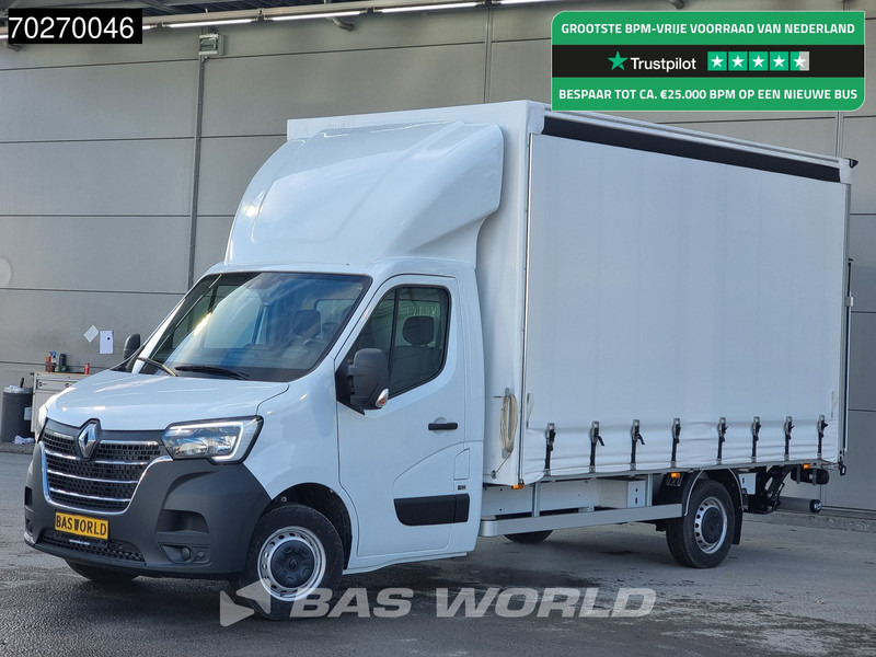 Renault Master 165PK Laadklep Schuifzeil Airco Cruise Bakwagen Meubelbak Zeilenwagen Schuifzeilen Plane 22m3 Airco Cruise control - Тентований фургон: фото 1 Renault Master 165PK Laadklep Schuifzeil Airco Cruise Bakwagen Meubelbak Zeilenwagen Schuifzeilen Plane 22m3 Airco Cruise control - Тентований фургон: фото 1
