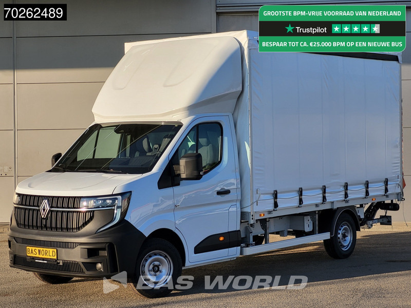 Renault Master 170pk 2025model BPM vrij!! Laadklep Schuifzeil Carplay LED Airco Cruise Bakwagen Meubelbak Zeilenwagen Schuifzeilen Plane Airco Cruise - Тентований фургон: фото 1 Renault Master 170pk 2025model BPM vrij!! Laadklep Schuifzeil Carplay LED Airco Cruise Bakwagen Meubelbak Zeilenwagen Schuifzeilen Plane Airco Cruise - Тентований фургон: фото 1
