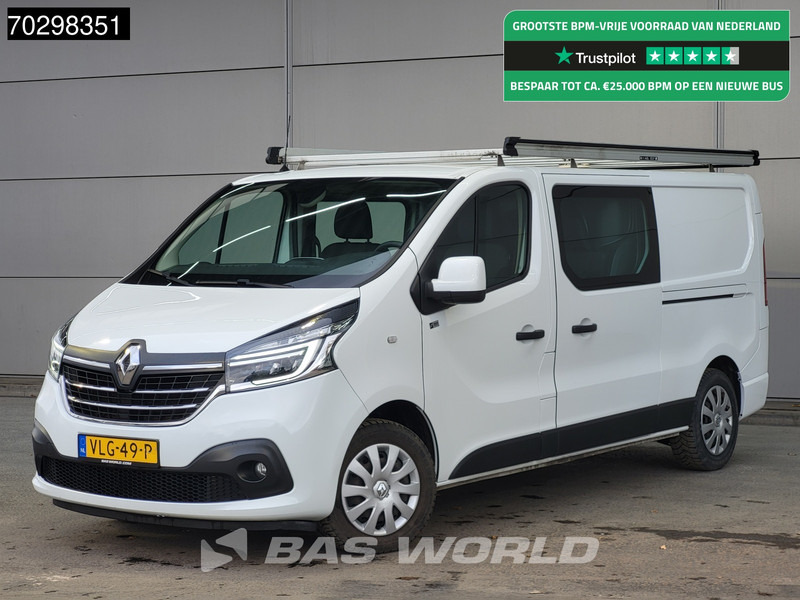 Renault Trafic 120pk Dubbel Cabine 2x Schuifdeur L2H1 Trekhaak LED Navi Airco Cruise Camera Parkeersensoren Imperiaal Euro6 DC Doka Mixto Airco - Легковий фургон: фото 1 Renault Trafic 120pk Dubbel Cabine 2x Schuifdeur L2H1 Trekhaak LED Navi Airco Cruise Camera Parkeersensoren Imperiaal Euro6 DC Doka Mixto Airco - Легковий фургон: фото 1