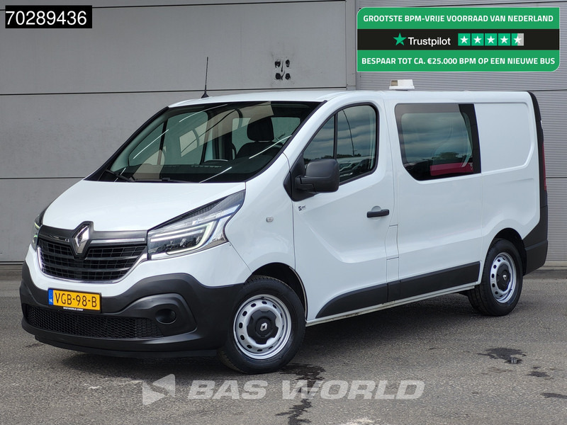 Renault Trafic 95pk Dubbel Cabine L1H1 LED Navi Airco Cruise Parkeersensoren Euro6 L1 DC Doka Mixto 6m3 Airco Cruise control - Легковий фургон: фото 1 Renault Trafic 95pk Dubbel Cabine L1H1 LED Navi Airco Cruise Parkeersensoren Euro6 L1 DC Doka Mixto 6m3 Airco Cruise control - Легковий фургон: фото 1