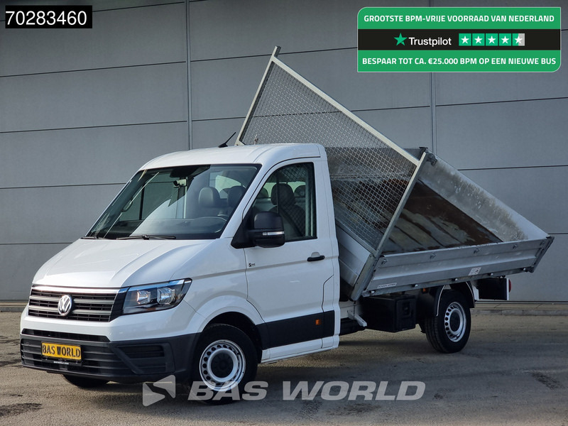 Volkswagen Crafter 140pk Automaat Open Laadbak Trekhaak Airco Euro6 Pritsche Open Box Pickup Airco Trekhaak - Легка бортова вантажівка: фото 1 Volkswagen Crafter 140pk Automaat Open Laadbak Trekhaak Airco Euro6 Pritsche Open Box Pickup Airco Trekhaak - Легка бортова вантажівка: фото 1