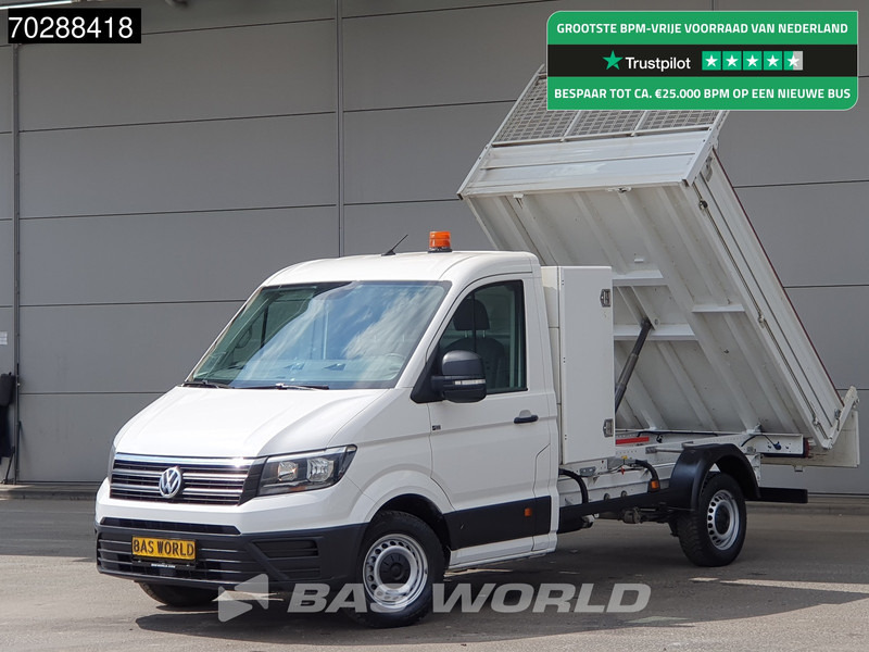 Volkswagen Crafter 140pk Kipper met Kist Trekhaak Airco Euro6 Kieper Tipper Benne Airco Trekhaak - Малотоннажний самоскид: фото 1 Volkswagen Crafter 140pk Kipper met Kist Trekhaak Airco Euro6 Kieper Tipper Benne Airco Trekhaak - Малотоннажний самоскид: фото 1