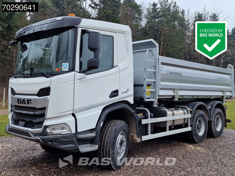 DAF XD 450 XD 6X4 NEW! 12m3 KH 3-way Tipper Big-Axle Steel suspension Euro 6 - Самоскид вантажівка: фото 1 DAF XD 450 XD 6X4 NEW! 12m3 KH 3-way Tipper Big-Axle Steel suspension Euro 6 - Самоскид вантажівка: фото 1