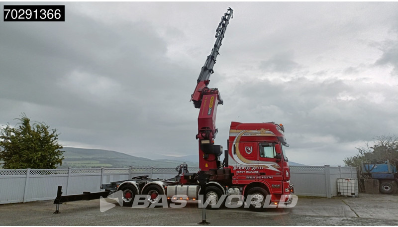 DAF XF105.510 XF 8X4 Palfinger PK150.002 9x Extensions Winch Big-Axle Euro 5 Kran Crane - Бортова вантажівка/ Платформа, Вантажівка з маніпулятором: фото 3 DAF XF105.510 XF 8X4 Palfinger PK150.002 9x Extensions Winch Big-Axle Euro 5 Kran Crane - Бортова вантажівка/ Платформа, Вантажівка з маніпулятором: фото 3