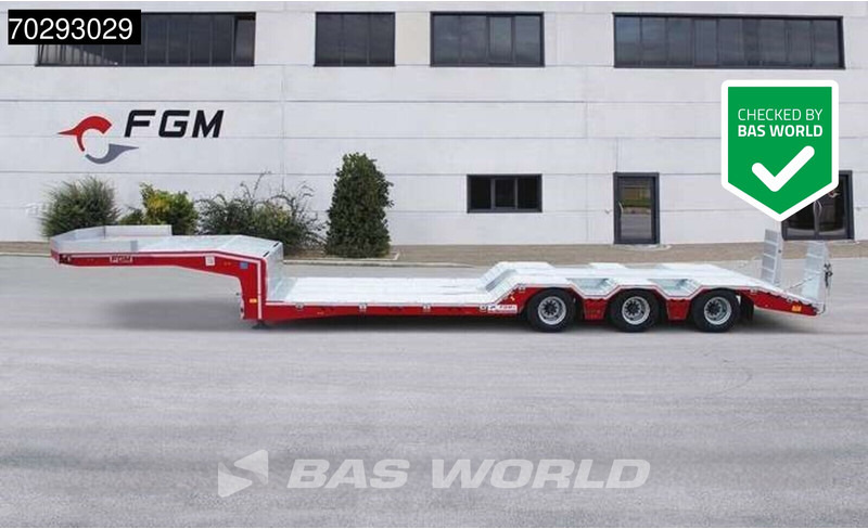 FGM FGM37 lift/steering axle - Низькорамна платформа напівпричіп: фото 1 FGM FGM37 lift/steering axle - Низькорамна платформа напівпричіп: фото 1