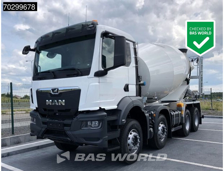 MAN TGS 35.440 8X4 NEW! 10m3 FML mixer Automatic Steel suspension Euro 6 - Автобетонозмішувач: фото 1 MAN TGS 35.440 8X4 NEW! 10m3 FML mixer Automatic Steel suspension Euro 6 - Автобетонозмішувач: фото 1