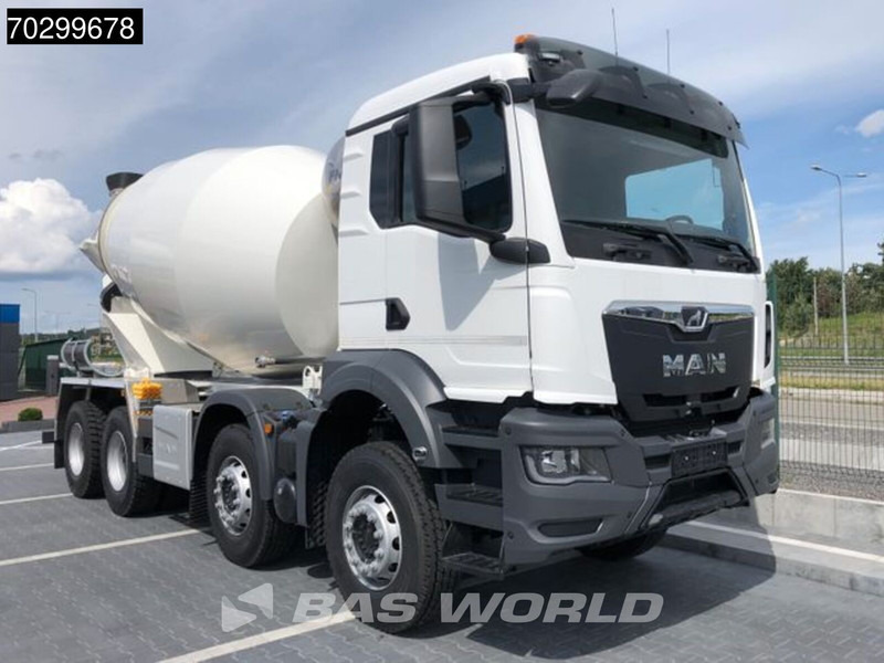 MAN TGS 35.440 8X4 NEW! 10m3 FML mixer Automatic Steel suspension Euro 6 - Автобетонозмішувач: фото 3 MAN TGS 35.440 8X4 NEW! 10m3 FML mixer Automatic Steel suspension Euro 6 - Автобетонозмішувач: фото 3