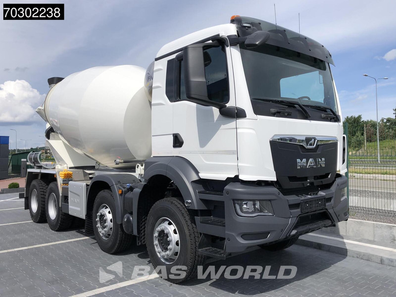 MAN TGS 41.400 8X4 10m3 FML mixer Steelsuspension Manual Airco EURO 2 - Автобетонозмішувач: фото 3 MAN TGS 41.400 8X4 10m3 FML mixer Steelsuspension Manual Airco EURO 2 - Автобетонозмішувач: фото 3