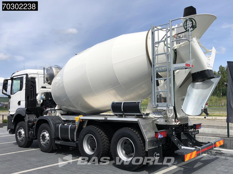 MAN TGS 41.400 8X4 10m3 FML mixer Steelsuspension Manual Airco EURO 2 - Автобетонозмішувач: фото 2 MAN TGS 41.400 8X4 10m3 FML mixer Steelsuspension Manual Airco EURO 2 - Автобетонозмішувач: фото 2