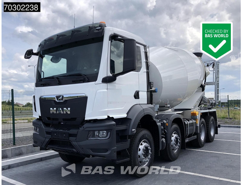 MAN TGS 41.400 8X4 10m3 FML mixer Steelsuspension Manual Airco EURO 2 - Автобетонозмішувач: фото 1 MAN TGS 41.400 8X4 10m3 FML mixer Steelsuspension Manual Airco EURO 2 - Автобетонозмішувач: фото 1