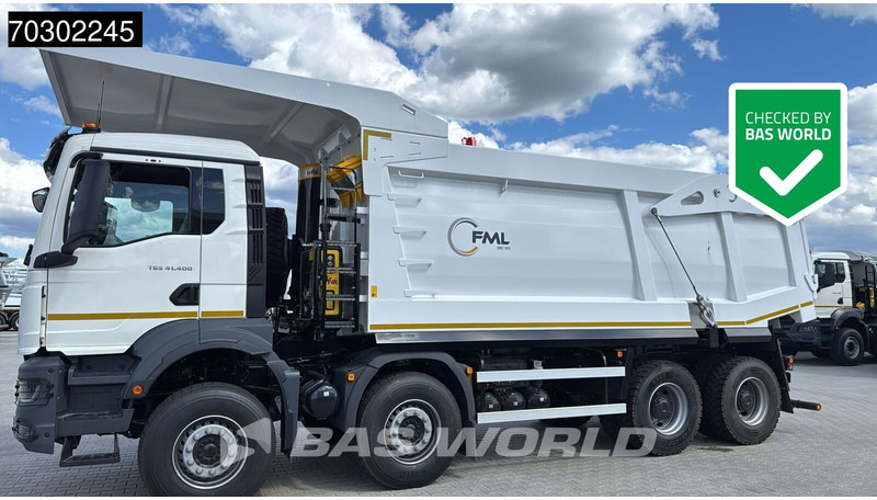 MAN TGS 41.400 8X4 23m3 Wielton Mining tipper Manual Steel suspension EURO 2 - Самоскид вантажівка: фото 1 MAN TGS 41.400 8X4 23m3 Wielton Mining tipper Manual Steel suspension EURO 2 - Самоскид вантажівка: фото 1