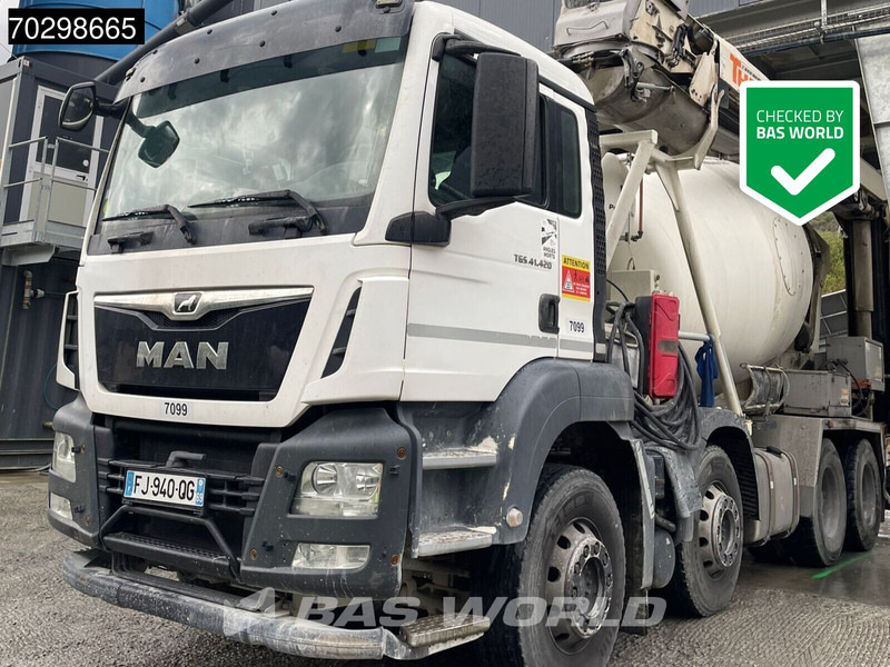 MAN TGS TGS 8X4 8m3 Putzmeister Mixer Big-Axle Steelsuspension Euro 6 - Автобетонозмішувач: фото 1 MAN TGS TGS 8X4 8m3 Putzmeister Mixer Big-Axle Steelsuspension Euro 6 - Автобетонозмішувач: фото 1