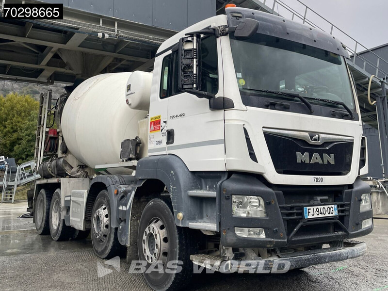 MAN TGS TGS 8X4 8m3 Putzmeister Mixer Big-Axle Steelsuspension Euro 6 - Автобетонозмішувач: фото 3 MAN TGS TGS 8X4 8m3 Putzmeister Mixer Big-Axle Steelsuspension Euro 6 - Автобетонозмішувач: фото 3