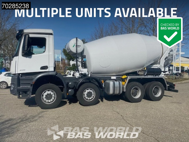 Mercedes-Benz Arocs 4145 8X4 10m3 Schwing Stetter mixer Manual Steelsuspension Euro 3 - Автобетонозмішувач: фото 1 Mercedes-Benz Arocs 4145 8X4 10m3 Schwing Stetter mixer Manual Steelsuspension Euro 3 - Автобетонозмішувач: фото 1
