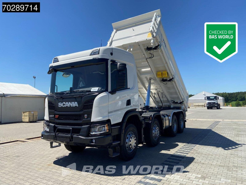Scania P420 8X4 NEW! 13,5m3 3-way tipper Hardox450 Steel Steelsuspension Euro 6 - Самоскид вантажівка: фото 1 Scania P420 8X4 NEW! 13,5m3 3-way tipper Hardox450 Steel Steelsuspension Euro 6 - Самоскид вантажівка: фото 1