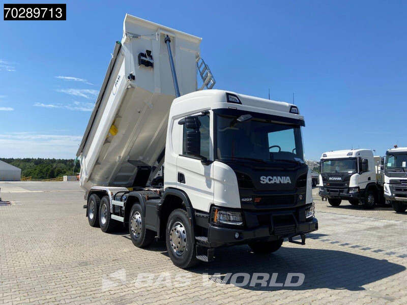 Scania P420 8X4 NEW! 18m3 Steel tipper Steelsuspension Automatic Euro 6 - Самоскид вантажівка: фото 3 Scania P420 8X4 NEW! 18m3 Steel tipper Steelsuspension Automatic Euro 6 - Самоскид вантажівка: фото 3