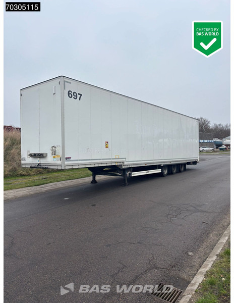 Talson F1227 Mega Rollerbett Luchtvracht - Закритий кузов напівпричіп: фото 1 Talson F1227 Mega Rollerbett Luchtvracht - Закритий кузов напівпричіп: фото 1