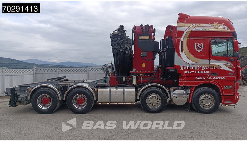 DAF XF105.510 XF 8X4 Palfinger PK150.002 Kran Crane Winch Fifth Wheel Big-Axle Euro 5 - Тягач: фото 3 DAF XF105.510 XF 8X4 Palfinger PK150.002 Kran Crane Winch Fifth Wheel Big-Axle Euro 5 - Тягач: фото 3
