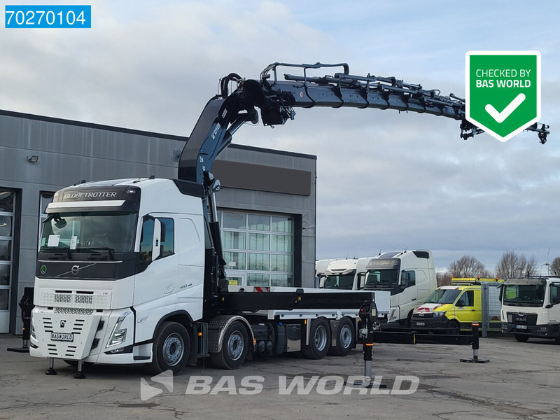 Volvo FH 460 8X2 Effer 1000 9S + 6S Kran + Fly-Jib Liftachse VEB+ Euro 6 - Бортова вантажівка/ Платформа, Вантажівка з маніпулятором: фото 1 Volvo FH 460 8X2 Effer 1000 9S + 6S Kran + Fly-Jib Liftachse VEB+ Euro 6 - Бортова вантажівка/ Платформа, Вантажівка з маніпулятором: фото 1