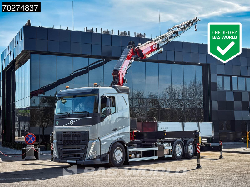 Volvo FH 500 6X2 Fassi F545RA Kran Crane VEB+ Lift-Lenkachse Euro 6 Fassi - Бортова вантажівка/ Платформа, Вантажівка з маніпулятором: фото 1 Volvo FH 500 6X2 Fassi F545RA Kran Crane VEB+ Lift-Lenkachse Euro 6 Fassi - Бортова вантажівка/ Платформа, Вантажівка з маніпулятором: фото 1