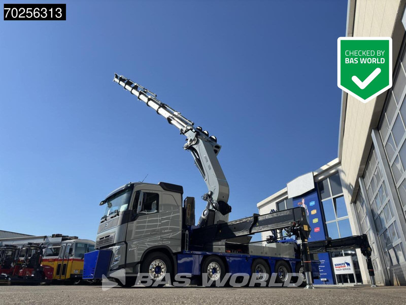Volvo FH 540 10X4 NEW! Effer 2255 Kran Crane Lift-Lenkachse ACC Navi - Бортова вантажівка/ Платформа, Вантажівка з маніпулятором: фото 1 Volvo FH 540 10X4 NEW! Effer 2255 Kran Crane Lift-Lenkachse ACC Navi - Бортова вантажівка/ Платформа, Вантажівка з маніпулятором: фото 1
