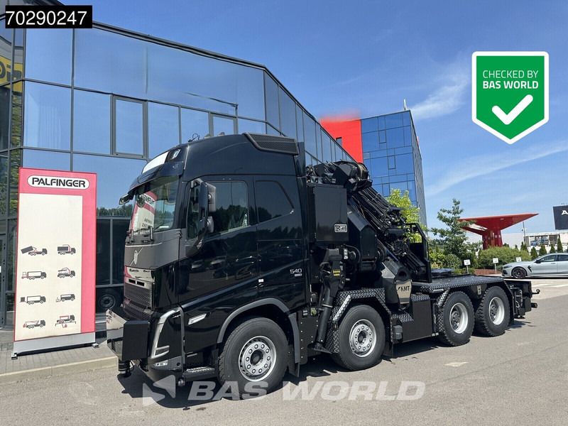 Volvo FH 540 FH 8X4 NEW! Palfinger PK1050 TEC G Crane Kran + JIB Winch Dynamic Steering Navi - Бортова вантажівка/ Платформа, Вантажівка з маніпулятором: фото 1 Volvo FH 540 FH 8X4 NEW! Palfinger PK1050 TEC G Crane Kran + JIB Winch Dynamic Steering Navi - Бортова вантажівка/ Платформа, Вантажівка з маніпулятором: фото 1