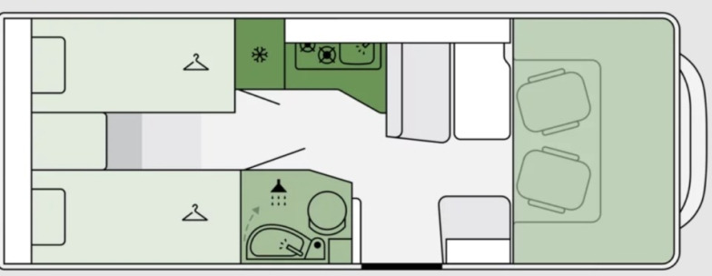 Etrusco A 6.9 SB - Напівінтегрований автобудинок: фото 1 Etrusco A 6.9 SB - Напівінтегрований автобудинок: фото 1
