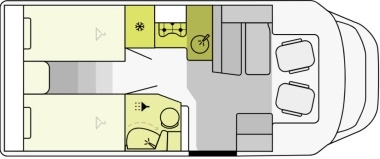 Etrusco T 6900 SB - Напівінтегрований автобудинок: фото 1 Etrusco T 6900 SB - Напівінтегрований автобудинок: фото 1