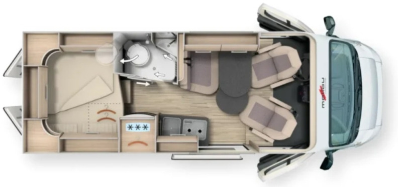 Malibu Van Comfort 600 DB - Кастенваген: фото 1 Malibu Van Comfort 600 DB - Кастенваген: фото 1