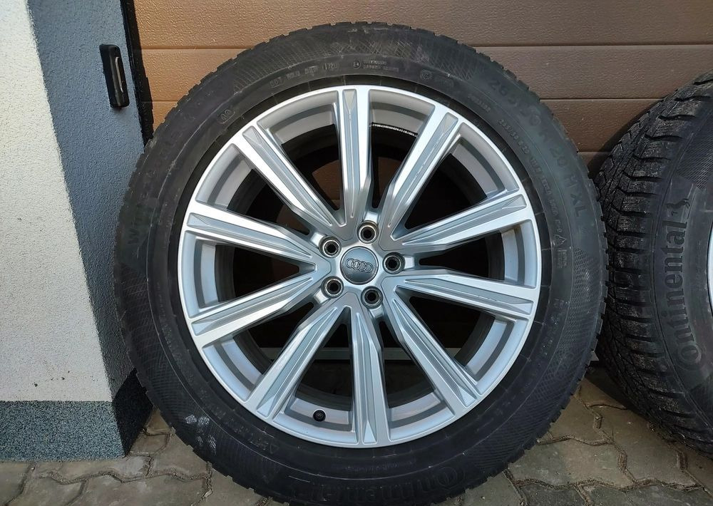 Koła felgi aluminiowe Audi Q8 SQ8 z oponami zimowymi Continental WinterContact TS850P 265/50 R20 H XL - Колесо в категорії Легкові автомобілі: фото 2 Koła felgi aluminiowe Audi Q8 SQ8 z oponami zimowymi Continental WinterContact TS850P 265/50 R20 H XL - Колесо в категорії Легкові автомобілі: фото 2