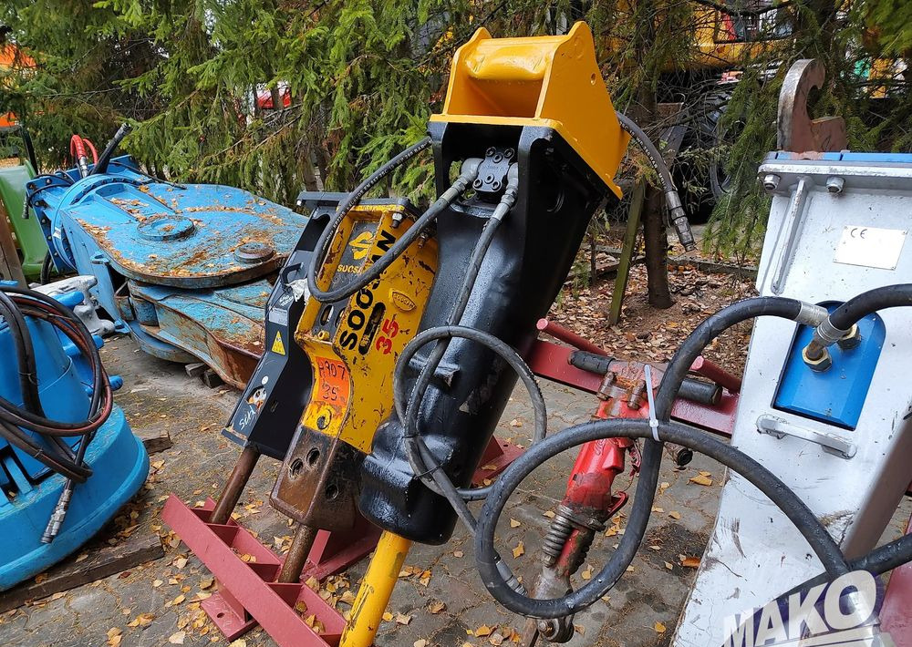 Młot hydrauliczny CAT 415kg do koparki - Навісне обладнання в категорії Будівельна техніка: фото 1 Młot hydrauliczny CAT 415kg do koparki - Навісне обладнання в категорії Будівельна техніка: фото 1