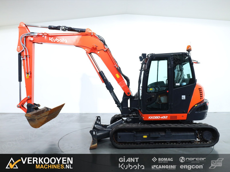 Kubota KX080-4a2 Mono - Міні-екскаватор: фото 2 Kubota KX080-4a2 Mono - Міні-екскаватор: фото 2