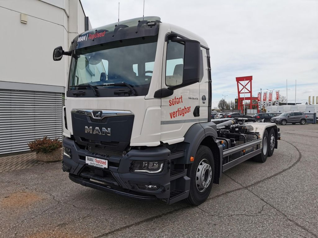 MAN TGS 26.470 Abrollkipper MEILLER RS21.70 6x2/4 - Гаковий мультиліфт вантажівка: фото 1 MAN TGS 26.470 Abrollkipper MEILLER RS21.70 6x2/4 - Гаковий мультиліфт вантажівка: фото 1