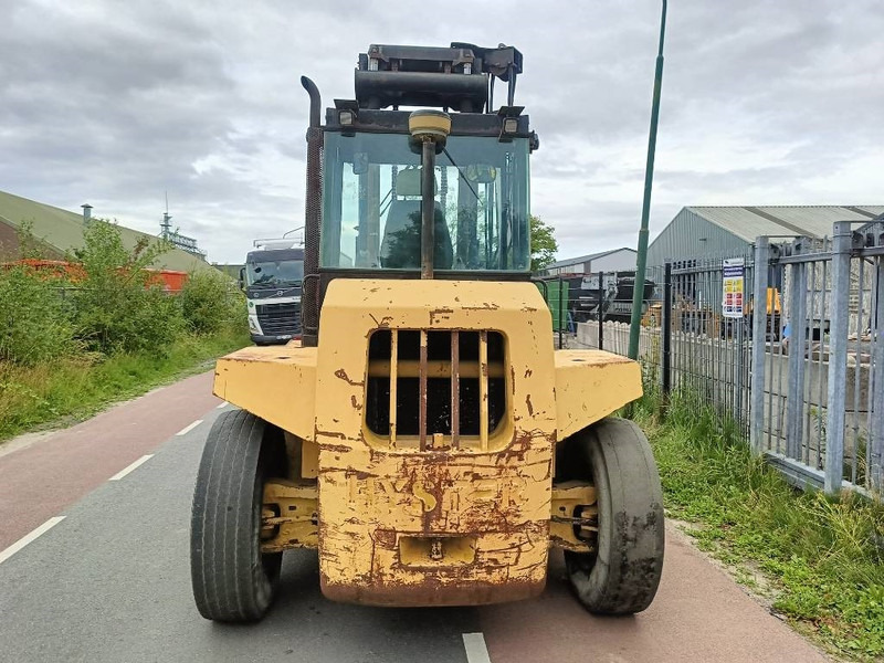 Дизельний навантажувач Hyster H 12.00 XL 12 ton heftruck met stenenklem forklift: фото 10