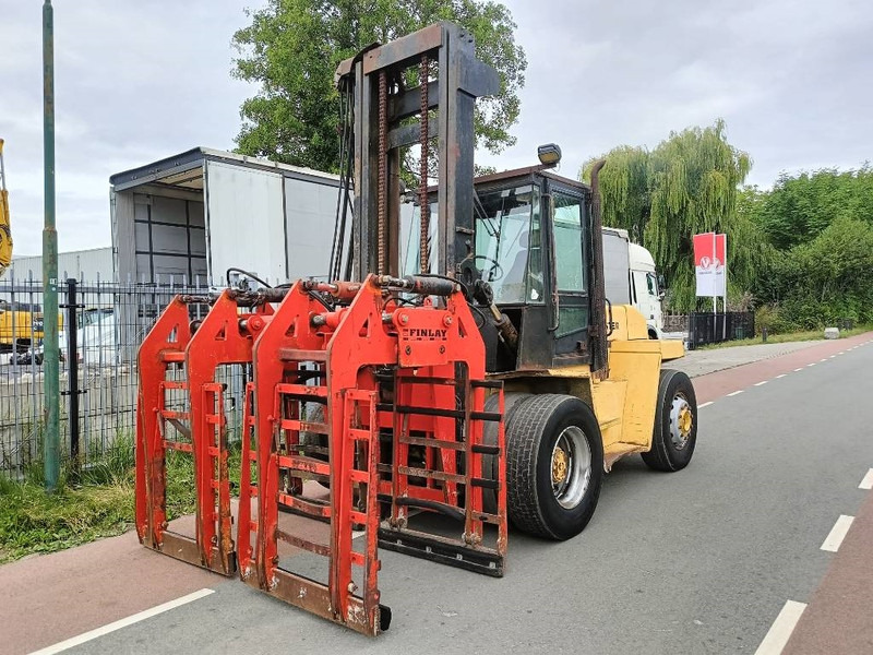 Hyster H 12.00 XL 12 ton heftruck met stenenklem forklift - Дизельний навантажувач: фото 3 Hyster H 12.00 XL 12 ton heftruck met stenenklem forklift - Дизельний навантажувач: фото 3