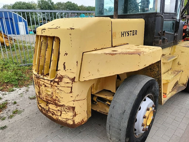 Дизельний навантажувач Hyster H 12.00 XL 12 ton heftruck met stenenklem forklift: фото 17
