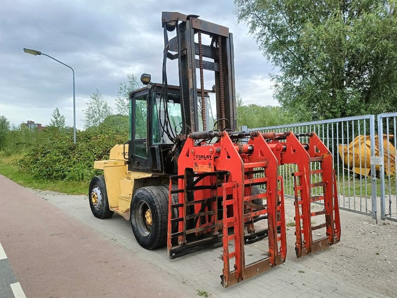 Hyster H 12.00 XL 12 ton heftruck met stenenklem forklift - Дизельний навантажувач: фото 5 Hyster H 12.00 XL 12 ton heftruck met stenenklem forklift - Дизельний навантажувач: фото 5