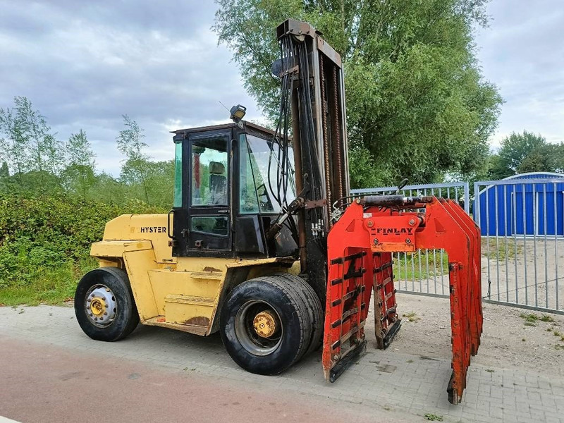 Дизельний навантажувач Hyster H 12.00 XL 12 ton heftruck met stenenklem forklift: фото 6