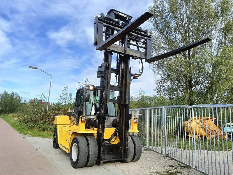 Дизельний навантажувач Hyundai 160 D-9 heftruck forklift stapler 16 ton CE: фото 10