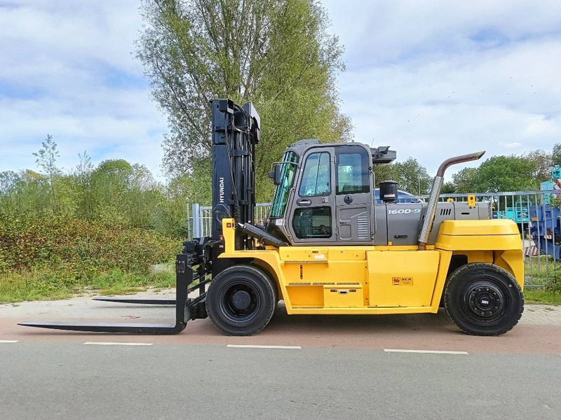 Дизельний навантажувач Hyundai 160 D-9 heftruck forklift stapler 16 ton CE: фото 6