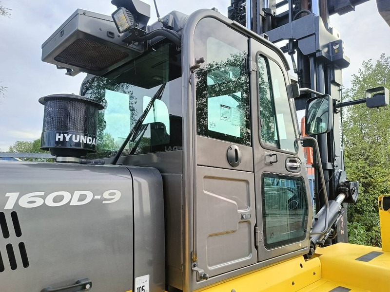Дизельний навантажувач Hyundai 160 D-9 heftruck forklift stapler 16 ton CE: фото 17