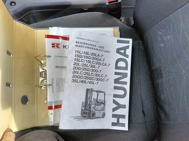 Дизельний навантажувач Hyundai 160 D-9 heftruck forklift stapler 16 ton CE: фото 16